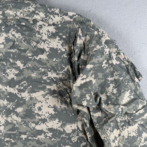 US Military ACU Army Combat Uniform Coat UCP Digital Camo Ripstop Medium Reg - Picture 14 of 16
